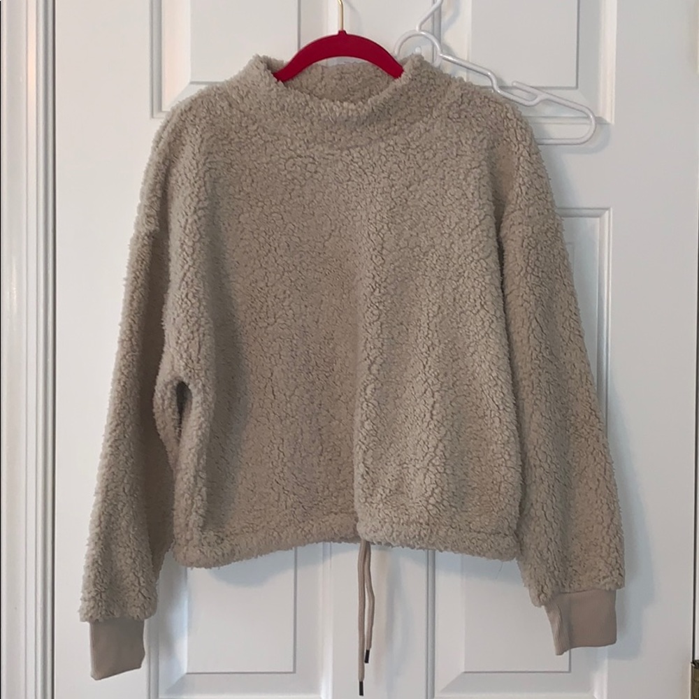 Soft crop sweatshirt